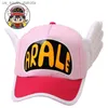 Cappellini a sfera Anime Dr.Slump Cappellini Snapback Cosplay Arale Stampa Ali d'angelo Cappello da baseball carino per bambini adulti Cappellini a rete color caramella YP010 L230523