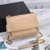 Женские пакеты на плечах мессенджер Lady 2023 модные роскошные сумочки Cross Body Знаменитый дизайнер -дизайнер hasp съемные кожа