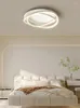 Ceiling Lights Modern White LED Lamp With Remote Control For Bedroom Study Living Room Home Fashion Designer Chandelier Lighting 2023