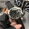 Orologio Mens Automatic Mechanical Watch Full Rostly Steel Rubber Strap Designer Movement Watches Montre de Luxe Jason007 Montre de Luxe