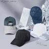 Шаровые шапки Lu-u Quick Drying Hat, бегущий пот, поглощающий спортивный солнечный шляпу для утиного языка, мужской и женский тонкая шляпа, шляпа бейсбола L230523