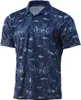 Outdoor-T-Shirts tragen Huk Polo-Hemd-Rennanzug Golfmänner Sommer Shortsleeved Top Schnelldrehung atmungsaktives T-Shirt Mtb Jersey 230523