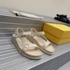 Hiker Sandal Summer tacco alto peep-toe casual comodo una linea sandali alla moda designer Calzature di fabbrica con scatola