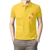 Polos pour hommes T-shirt imprimé col rond en coton T-shirt nain rouge Kryton Smeg Head Smeee Hee