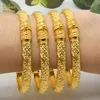 Bangle ANIID éthiopien 24K or bracelet bijoux cadeaux femmes indiennes mode bracelet arabe mariée fête de mariage bracelet à breloques en gros