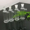 Tubi di fumo Narghilè Bong Glass Rig Oil Water Bong Mini vaso filtrante in vetro a strisce
