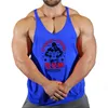 Hommes Débardeurs Gymnases Workout Chemise Sans Manches Stringer Top Hommes Bodybuilding Vêtements Fitness Sportwear Gilets Muscle Singlets Coton 230524