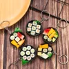 Simulation nourriture porte-clés pendentif drôle cadeau Sushi fruits de mer Tempura boîte à lunch Sashimi jouets fête Couple voiture sac porte-clés