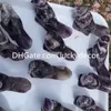 Ручная резная мечта Chevron Amethyst Bird Sculpture искусство духовный минеральный камень каменные воробьев. Фигурная фигурная статуэтка Кварце