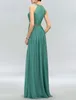 Élégant Jade Robe De Soirée Formelle 2023 Halter Or Perles Sans Manches Longueur De Plancher En Mousseline De Soie De Bal Robes De Soirée Robe De Soirée Vestidos De Fête