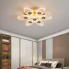 天井照明ソファイナノルディックランプモダンビンテージライトラグジュアリーは3色の家のリビングルームの寝室の装飾のための創造的なフィクスチャー