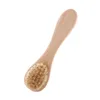 Brosse nettoyante pour le visage pour l'exfoliation du visage Brosses exfoliantes pour le visage en poils naturels pour le brossage à sec et le gommage