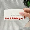 Stud Earrings S925 Needle 4Pairs Kawaii Set Colorf Flower Fruits Ear Post For Girls Students Korea Jewelry Gifts Drop Deliver Dhgarden Dhwxj