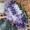 Flores decorativas 3 uds un ramo de lavanda de Provenza plantas falsas artificiales de plástico boda decoración del hogar mesa de Navidad
