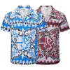 Camisas de designer de homens de verão Shoort Sleeve Casual Camisas Casuais Moda Loja Estilo de praia Tshirts respiráveis ​​Tees Tamanho da roupa M-3xl 21