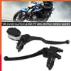 Nouveau Gn125 Moto Poignée De Frein Hydraulique Cg125 Levier D'embrayage Pit Bike Cyclomoteur Droit Maître Cylindre Pompe pour Honda Ktm Suzuki Yamaha