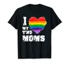 T-shirts pour hommes Lgbt T-shirts pour hommes Rainbow Its Okay to Say Gay Lgbtq Chemise à manches courtes Hommes et femmes Vêtements Casual Fashion Print Streetwear Tops