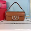 Crossbody Bag Valeentino Handbag Bagpack Bags Saddle Designer Women Purse Wallet Beach Crystal Studded Genuine Leather Feel Cowhide Handbag HER4