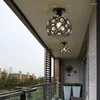 Plafonniers Moderne K9 Cristal Nordique LED Lampe Décoration Intérieure Allée Balcon Cuisine Chambre Escalier Salle De Bains Métal Lumière