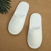 Eenvoudig hotel comfortabele binnenste dikke wegwerpgloeifers slippers anti-slip huisgastschoenen ademende zachte wegwerp slippers