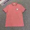 Nouveaux polos pour hommes Design T-shirt printemps/été manches T-shirt vacances à manches courtes décontracté lettre impression haut taille série M-2XL