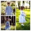 Sukienki dla dziewczyn Księżniczka Koszt noworodka Pierwsze przyjęcie urodzinowe nosić niemowlę 3 8 lat maluch dziewczyn sukienka G220523
