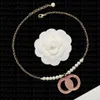 Classic Style Charm Necklace 18K Gold Girl Wedding Mother's Day Fashion Jewelry Women's Gift