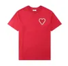 T-shirts masculins T-shirts en coton d'été avec lettres broderie T-shirt Men Femme causal O-cou T-shirt Basic T-shirts Multi-couleurs hautement qualité