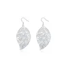 Charm Womens Sterling Sier Plated Hanging Leaf Earrings Gsse128 Fashion 925 Plate Earring Jewelry Gift Drop Delivery Dh6R0