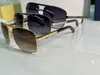 Fashion designer zonnebril Mannen klassieke houding Z0259E Metalen vierkante frame Populaire retro avant-garde outdoor uv 400 bescherming zonnebril