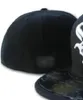 2023 Erkekler Chicago Beyzbol Takılmış Kapaklar NY LA SOX LETTER GORRAS ERKEKLER İÇİN MODA HIP HOP KEMİK KEMİK KONUT SAAT SUN SPOR BOYUT