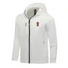 베네수엘라 남자 재킷 가을 따뜻한 코트 여가 야외 조깅 후드 스웨트 셔츠 풀 지퍼 긴 소매 캐주얼 스포츠 자켓