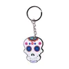 Skeleton Keychain Children's Ryggsäck PVC Silikon Keychain Halloween Keyring Key Chain