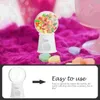 Garrafas de armazenamento 12pcs Gumball Machine Candy Dispenser Bubble Atornment