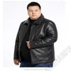 Men's Down 10XL 9XL 8XL Men Warm Leather Jacket Winter 90% White Duck Outwear Windproof Parka Male Coat Fur