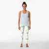 Active Pants Data är Gold T-shirt Leggings Gymkläder för kvinnor Push Up Sporty Woman