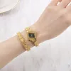 Wristwatches Fashion Personality Diamond Inlaid Women's Watch Rhinestone Quartz Reloj De Mujer