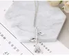 Halsband 2022 New Fashion Heart 3D Rose Gold and Silver Necklace Women's Pendant Jewelry Presenttillbehör G220524