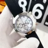 187 najlepszych projektantów marki męskie zegarki chronografie na rękę gumową pasek gumowy wszystkie tarcze praca Stopwatch 42 mm Diamond Watch Prezent Dnia Ojca dla mężczyzn Prezenty Bożego Narodzenia