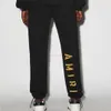 Дизайнерская одежда Амир Пант Амис Новый плакат Печатная печать шнурки петля Случайные брюки Осенние мужские женские женские галстуки охраняют брюки