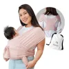 Storage Bags Baby Wrap Carrier Infant And Child Sling Simple Pre-Wrapped Holder For Borns Breastfeed Birth Comfortable SlingStorage