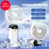 New USB Mini Handheld Outdoor Portable Air Conditioner 3000mah Wireless Rechargeable Desktop Folding Hanging Neck Fan