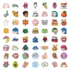 60Pcs-Pack Cartoon Pixel Stickers Wall Stickers Wholesale Vinyl Sticker Waterproof Laptops Car Scrapbooking Guitar Box Skateboard JDM Luggage Decal