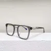 Diseñador Moda gafas de sol geniales de lujo Súper alta calidad Ouyang Nana estrella neta roja misma cara lisa placa de estilo ins espejo óptico cuadrado grande ch0749 con caja de logotipo