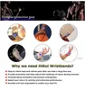 Bracelet d'haltérophilie professionnel Poignets élastiques Bandage Gym Fitness Powerlifting Poignet Protection Brace Support Strap pour Cyclisme Basketball Tennis