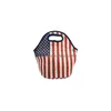 Lunch Boxes Bags American Flag Neoprene Bag Leopard Print Outdoor Student Insation Portable Storage Bags Waterproof Drop Delivery Ho Dhd6G