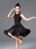 Vêtements de scène robe de danse latine pour filles mode robes de danse de salon enfants Dancewear enfants Costume de Performance