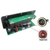 NOVO Bluetooth Audio Car Board 120W Subwoofer Dual Microphone AMP Módulo para 4 ohms de 8 a 12 polegadas Alto 12/24V 110/220V