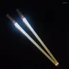 Chopsticks Chop Sabers Lights Up Lightsaber Luminous Night Tableware Multi-Color