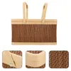 Dinnerware Sets Vegetables Serving Basket Hanging Planter Outdoor Woven Storage Bin Picnic Flower Decor